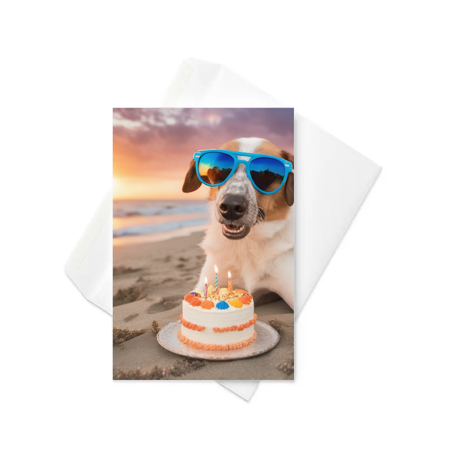 PugMug Custom Hazim Greeting Card