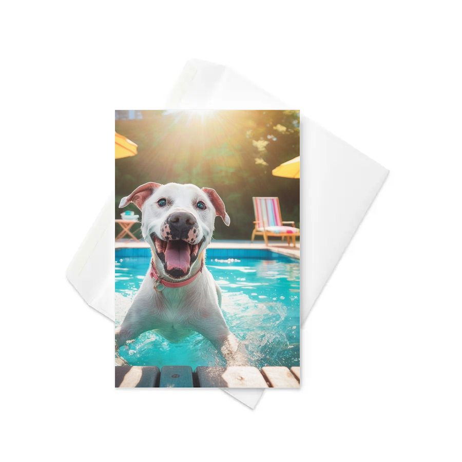 PugMug Custom Melody Greeting Card