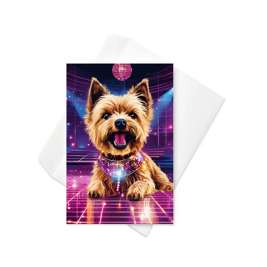 PugMug Custom Cairn Terrier Greeting Card