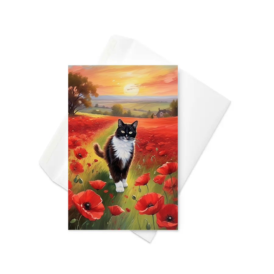 PugMug Custom Peerie Greeting Card