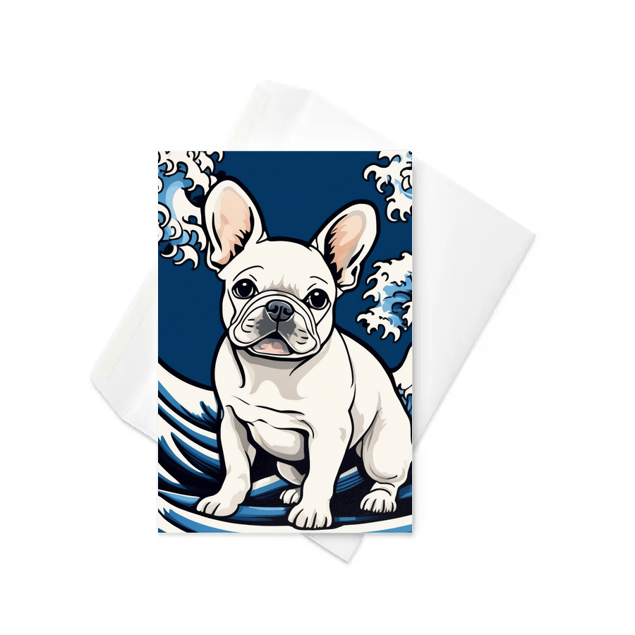 PugMug Custom Pet Greeting Card