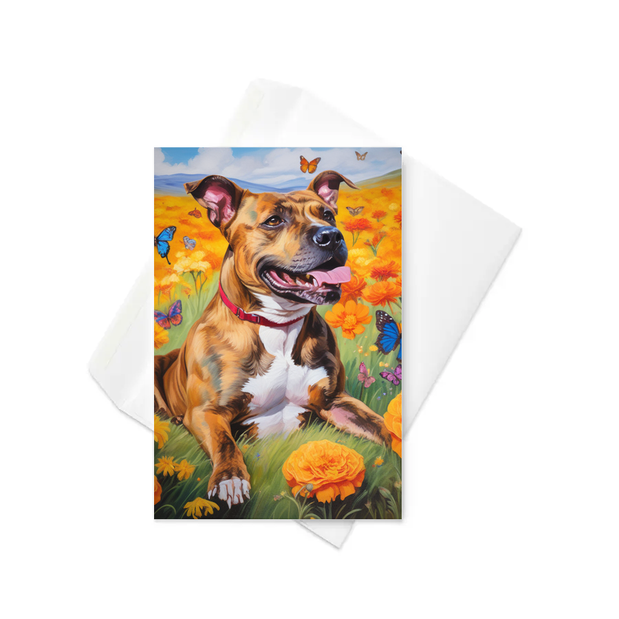 PugMug Custom Tony Hawk Greeting Card