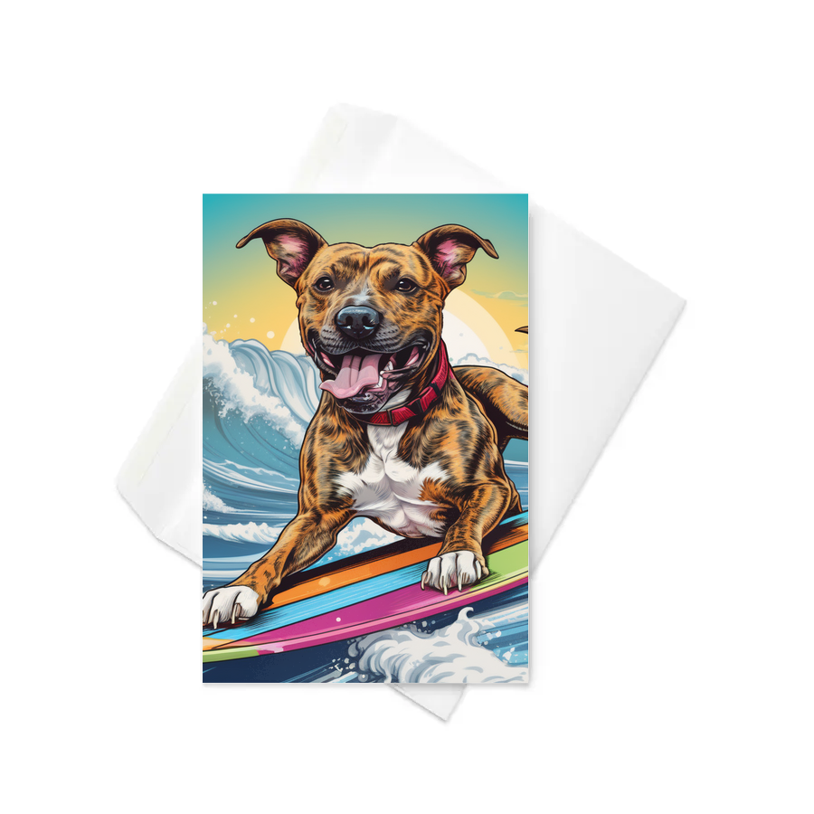 PugMug Custom Tony Hawk Greeting Card