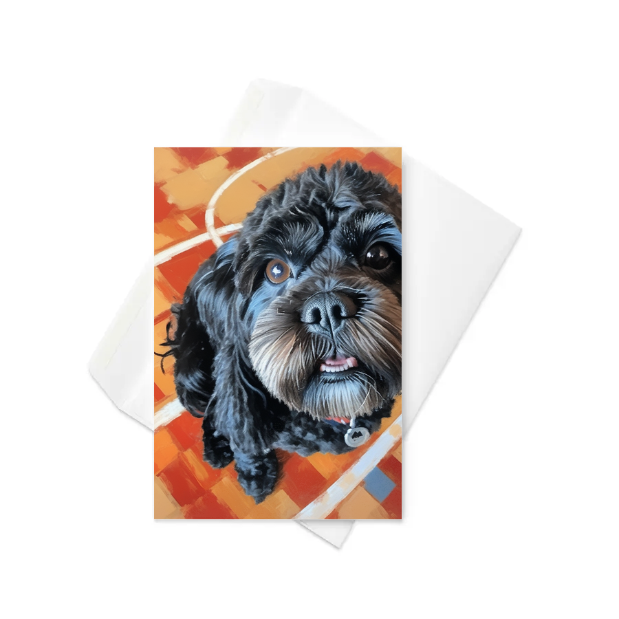 PugMug Custom Lily Greeting Card