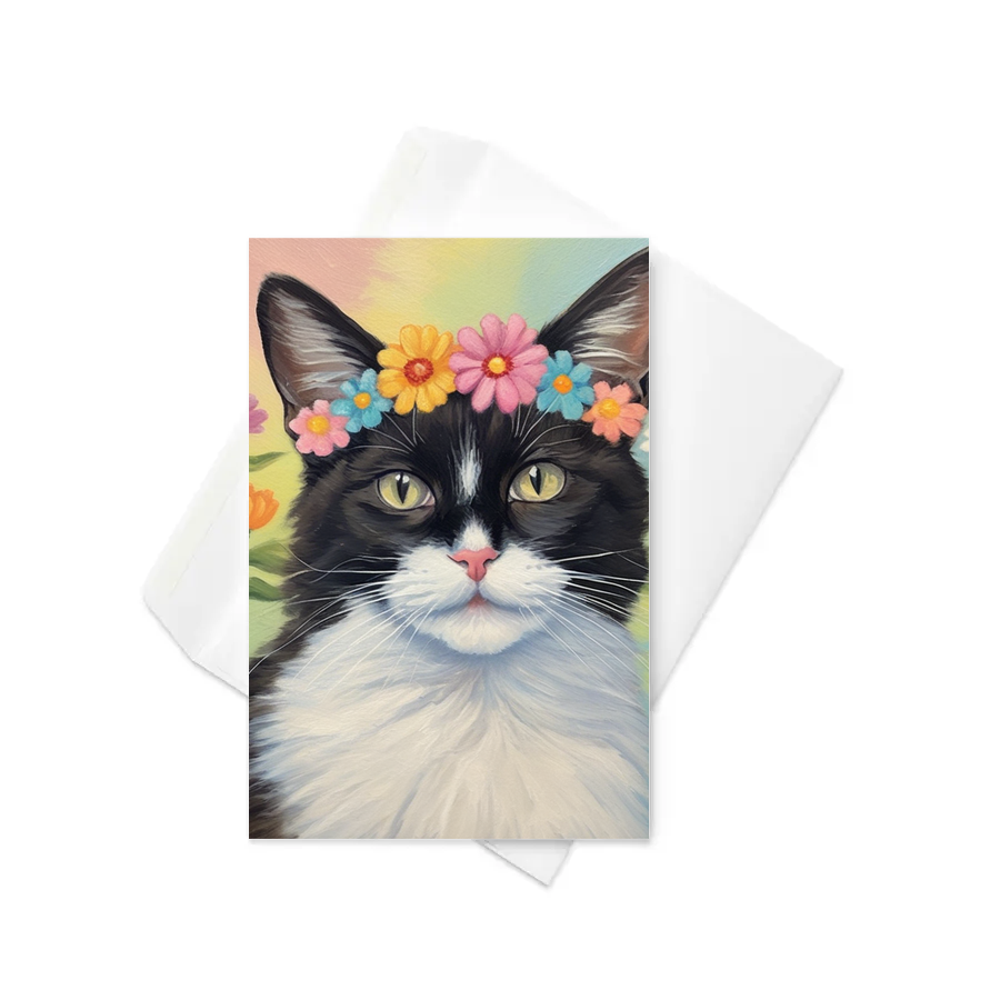 PugMug Custom Peerie Greeting Card