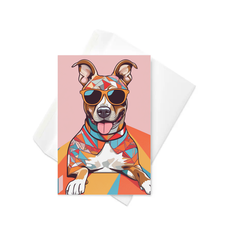 PugMug Custom Tony Hawk Greeting Card