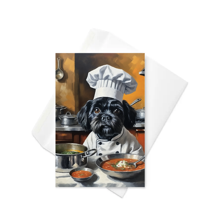 PugMug Custom Lily Greeting Card