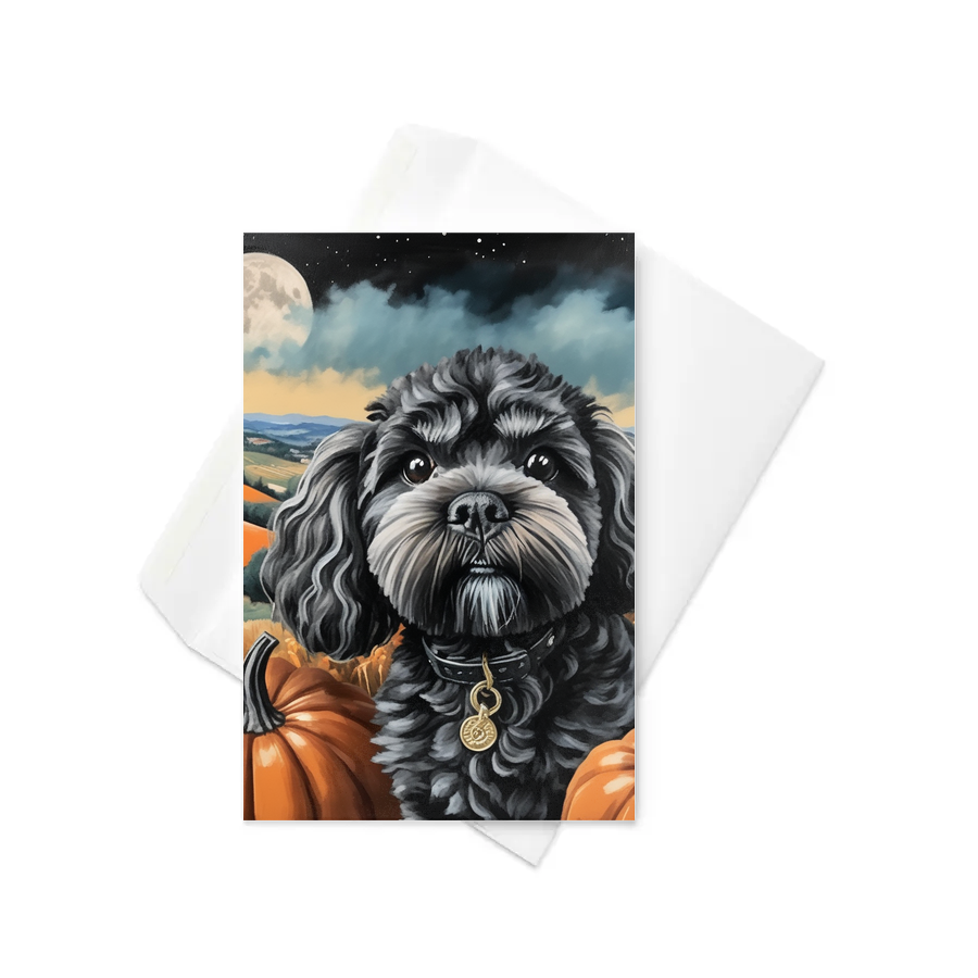 PugMug Custom Lily Greeting Card