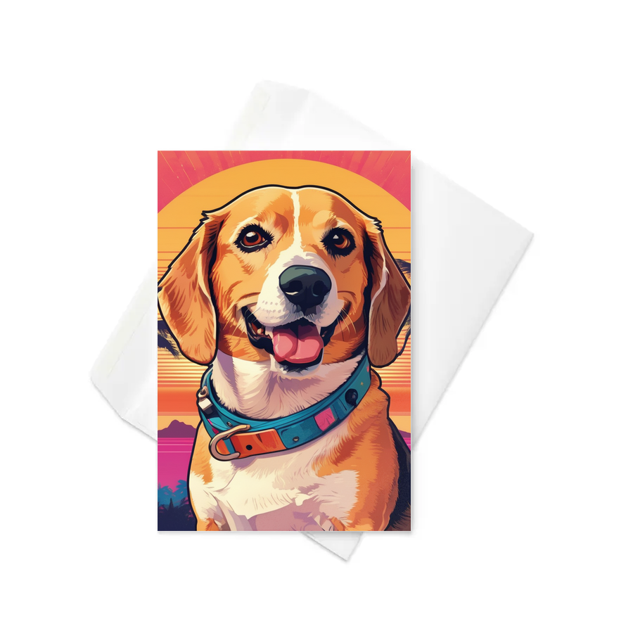 PugMug Custom Munchkin Greeting Card