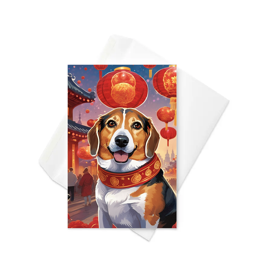 PugMug Custom Munchkin Greeting Card