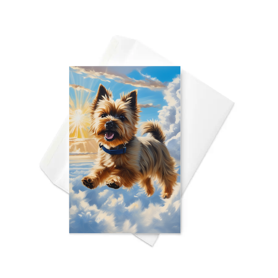 PugMug Custom Cairn Terrier Greeting Card