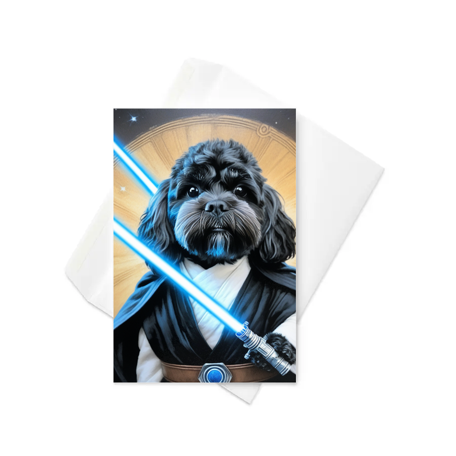 PugMug Custom Lily Greeting Card