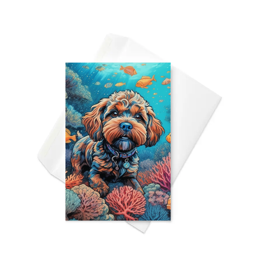 PugMug Custom Lily Greeting Card