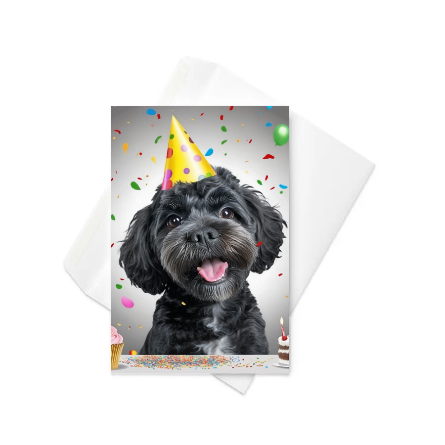PugMug Custom Lily Greeting Card