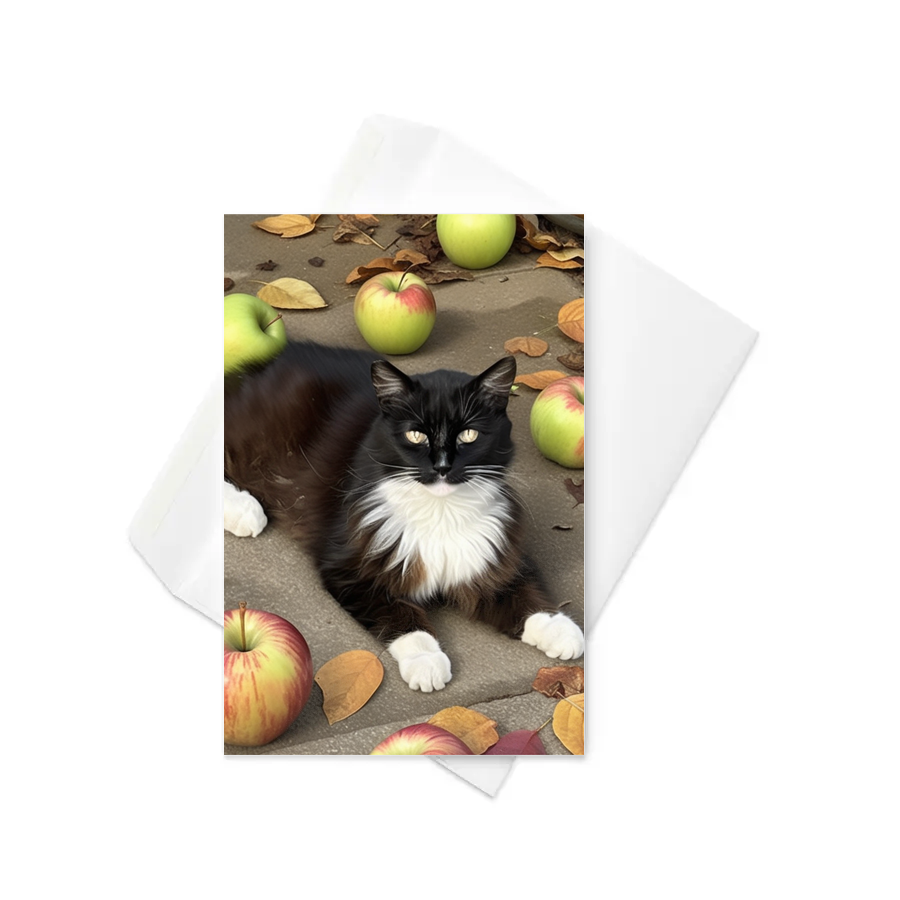 PugMug Custom Peerie Greeting Card