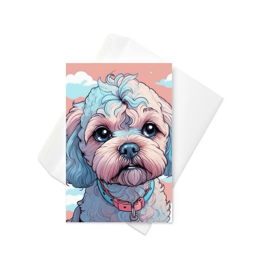 PugMug Custom Lily Greeting Card