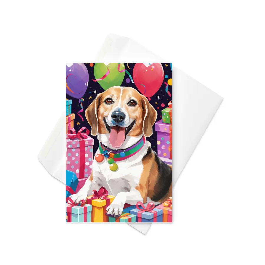 PugMug Custom Munchkin Greeting Card