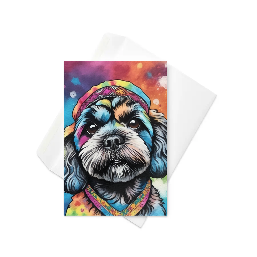 PugMug Custom Lily Greeting Card