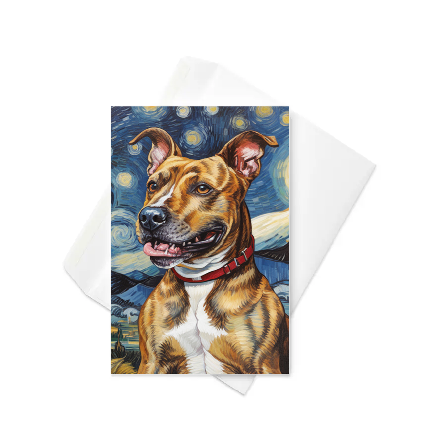 PugMug Custom Tony Hawk Greeting Card