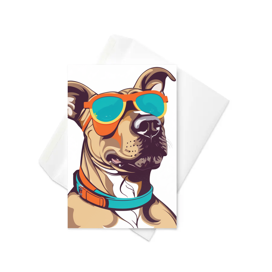 PugMug Custom Tony Hawk Greeting Card