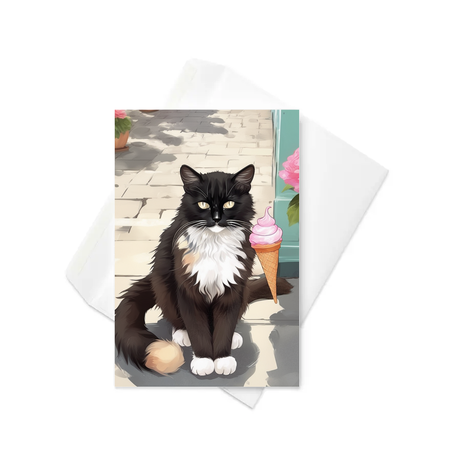 PugMug Custom Peerie Greeting Card