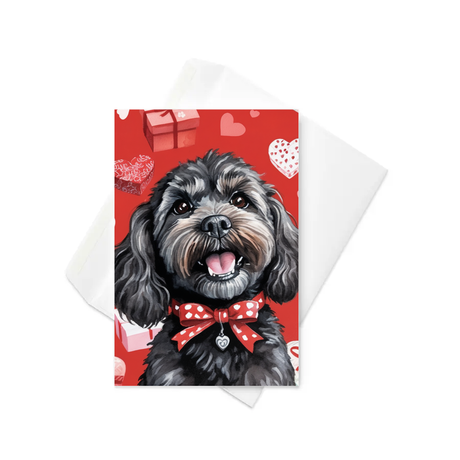 PugMug Custom Lily Greeting Card
