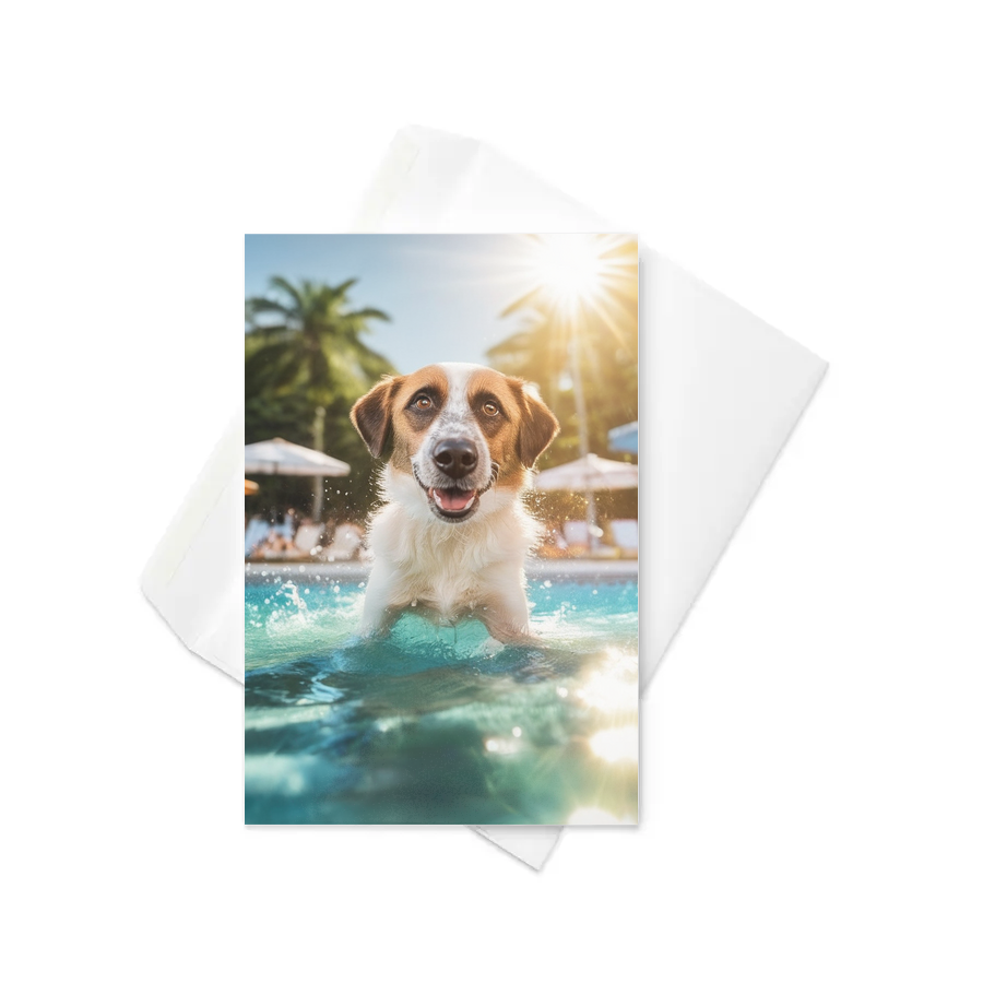 PugMug Custom Hazim Greeting Card