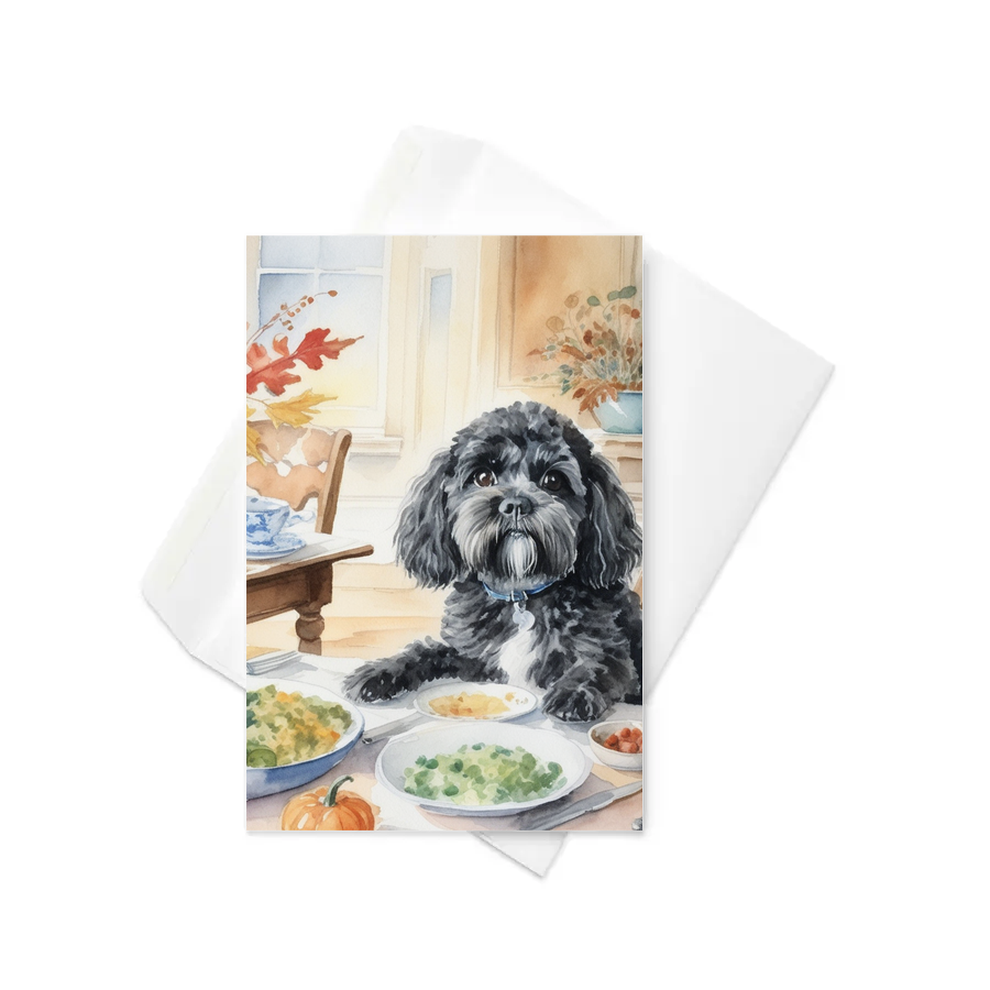 PugMug Custom Lily Greeting Card