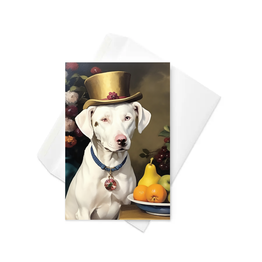 PugMug Custom Penny Greeting Card