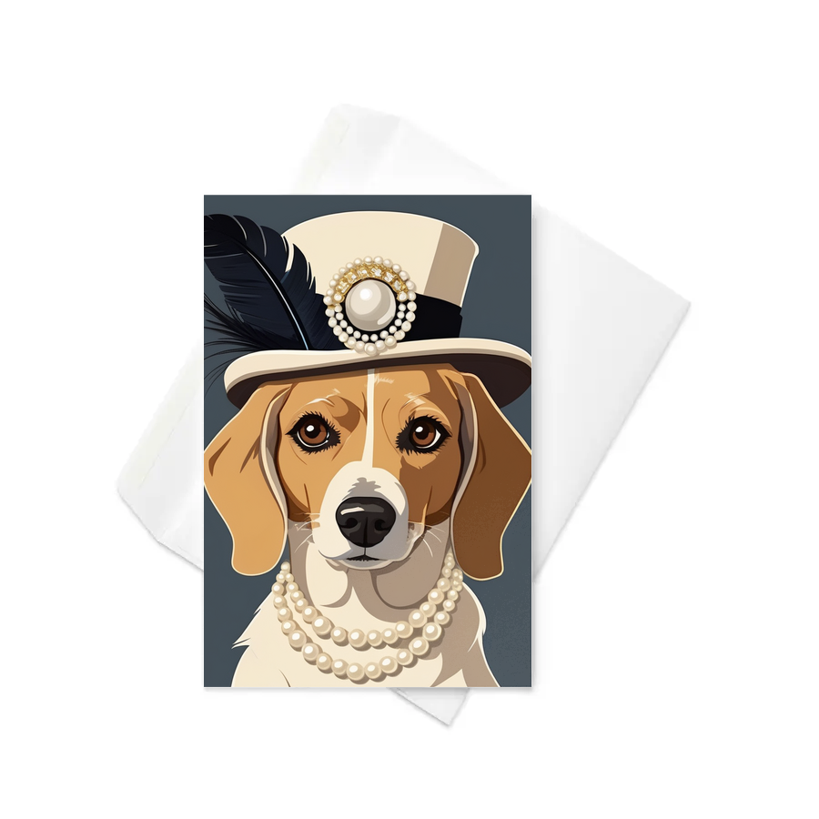 PugMug Custom Munchkin Greeting Card