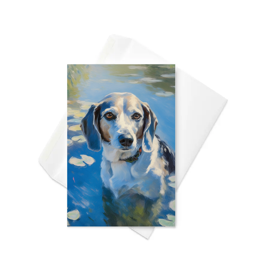 PugMug Custom Munchkin Greeting Card