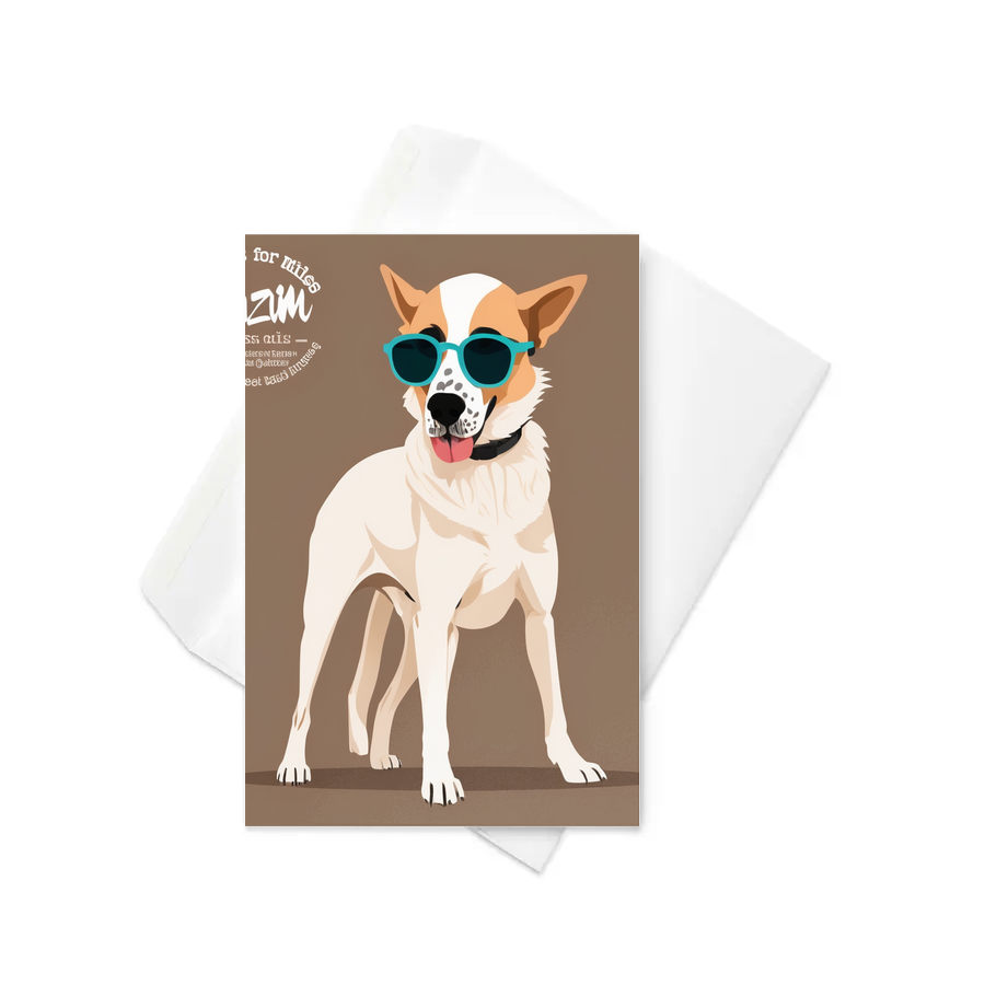PugMug Custom Hazim Greeting Card