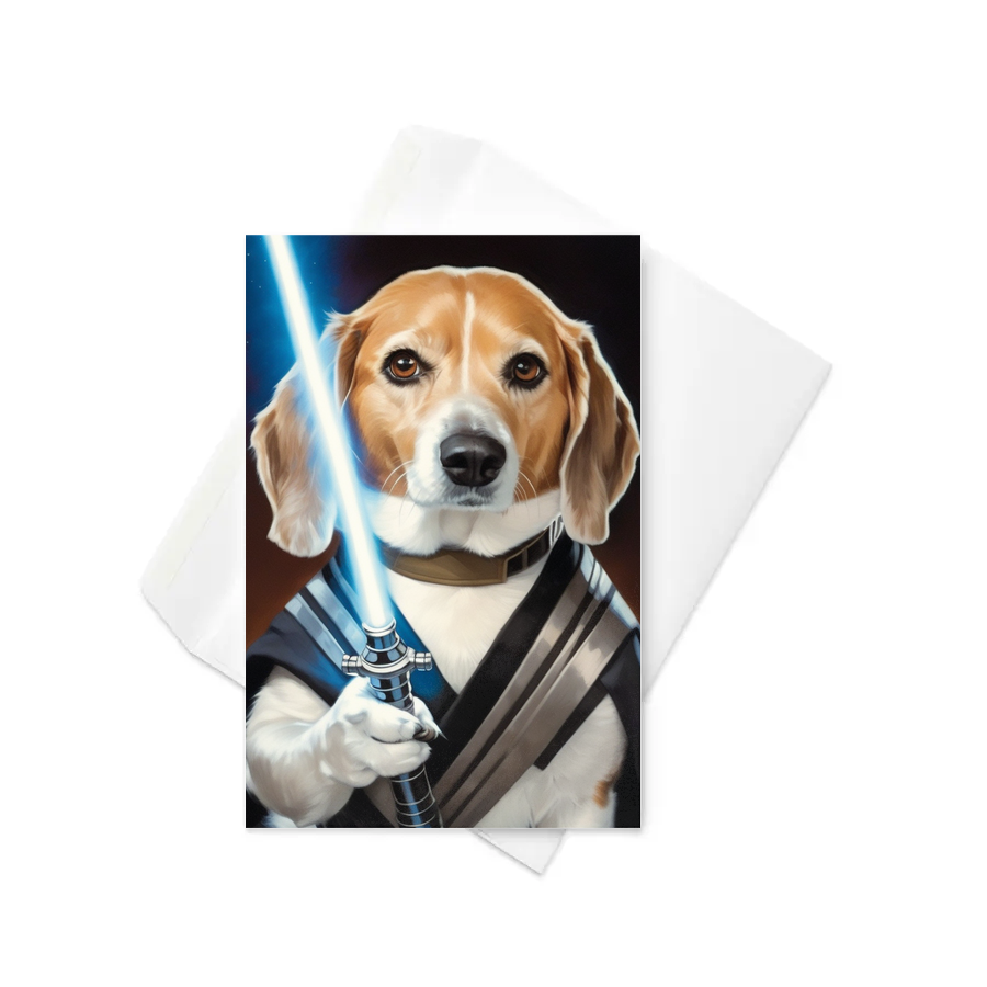 PugMug Custom Munchkin Greeting Card