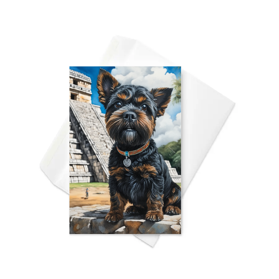 PugMug Custom Lily Greeting Card