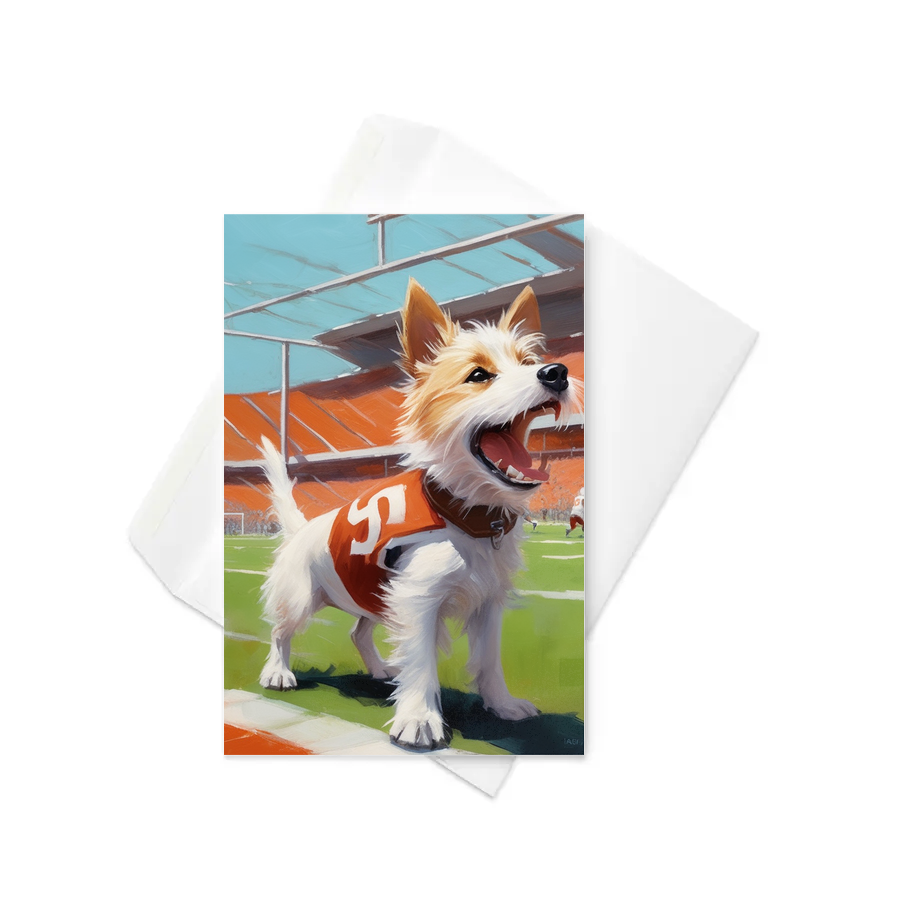 PugMug Custom Luna Greeting Card