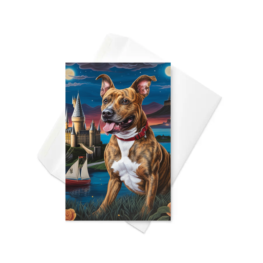 PugMug Custom Tony Hawk Greeting Card