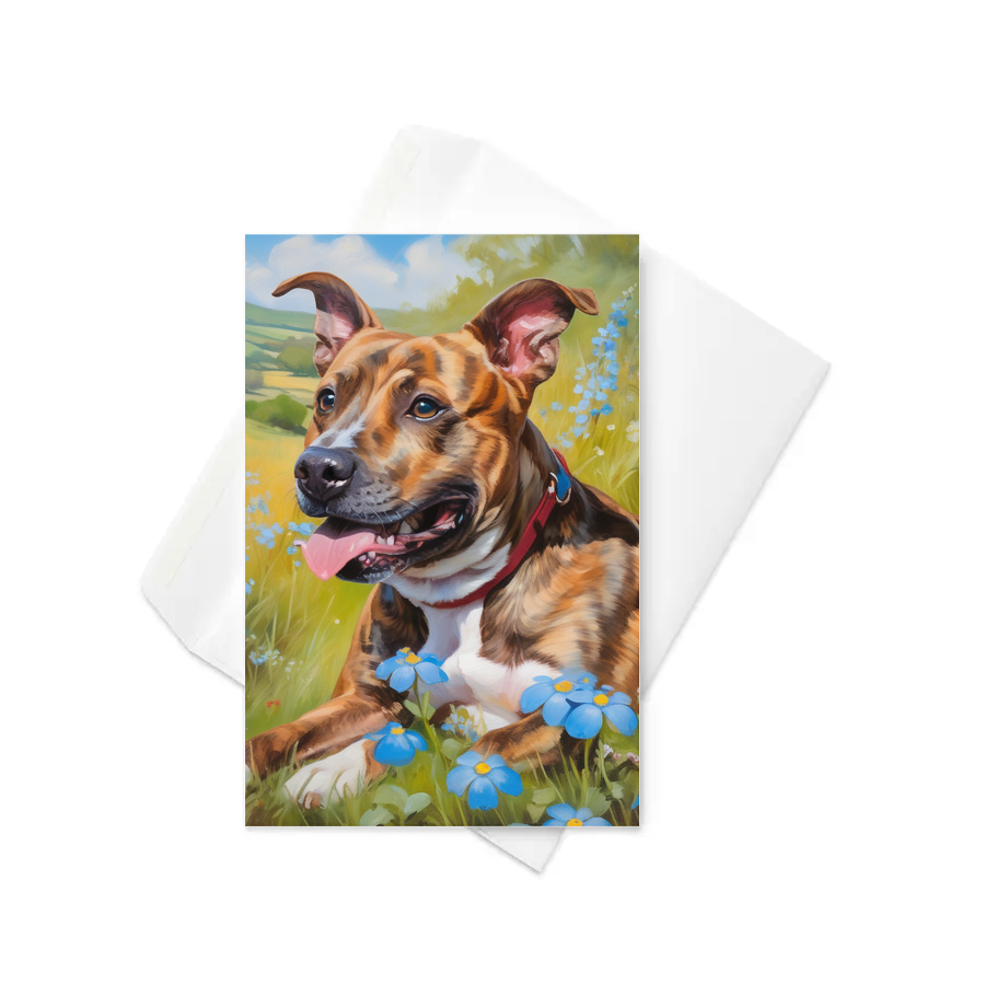 PugMug Custom Tony Hawk Greeting Card
