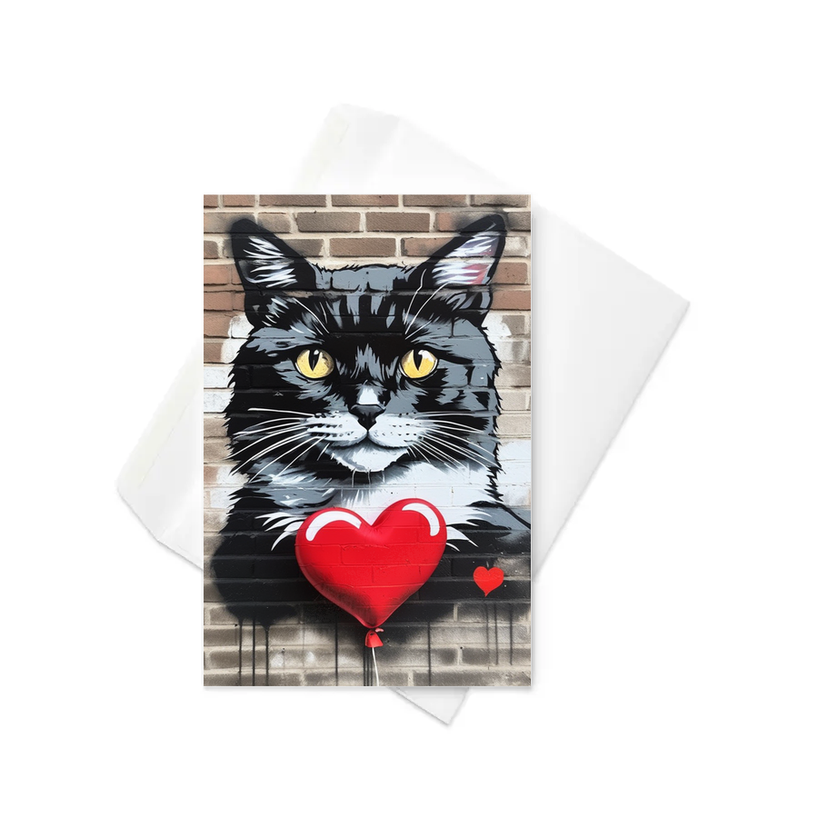 PugMug Custom Peerie Greeting Card