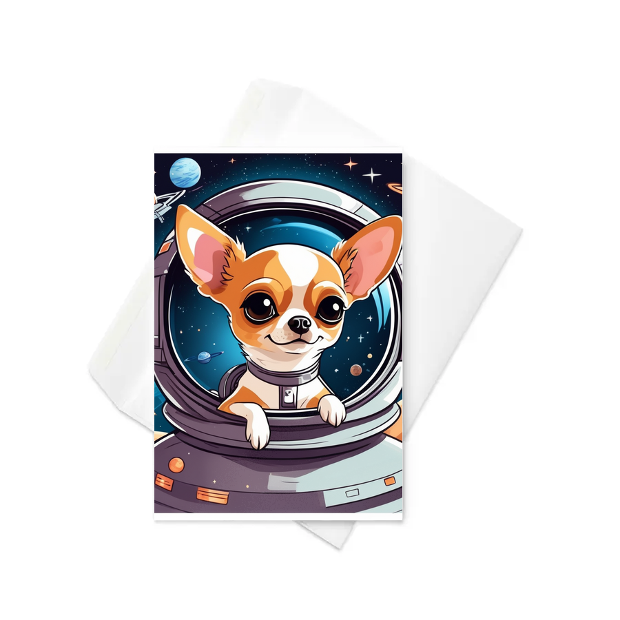 PugMug Custom Chihuahua Greeting Card