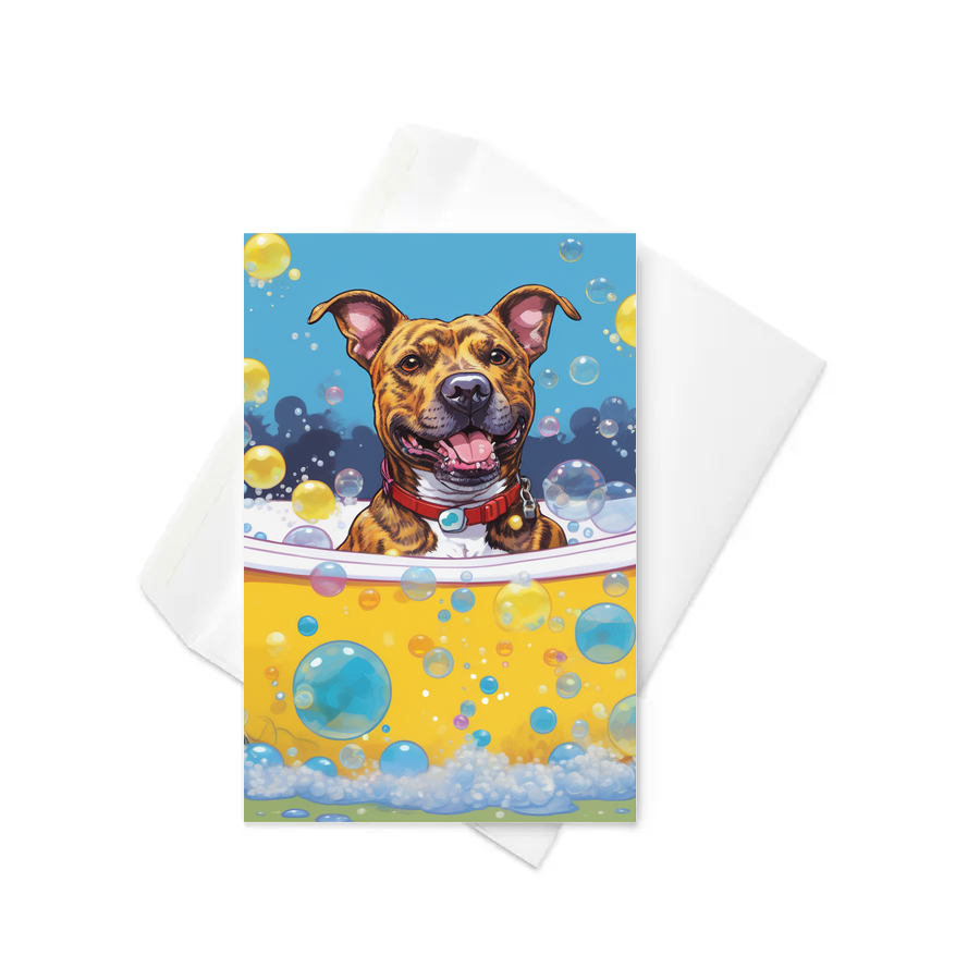 PugMug Custom Tony Hawk Greeting Card