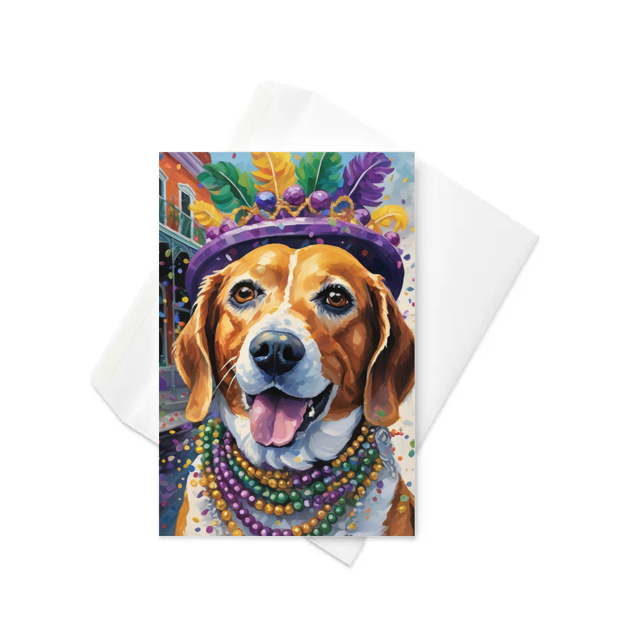 PugMug Custom Munchkin Greeting Card