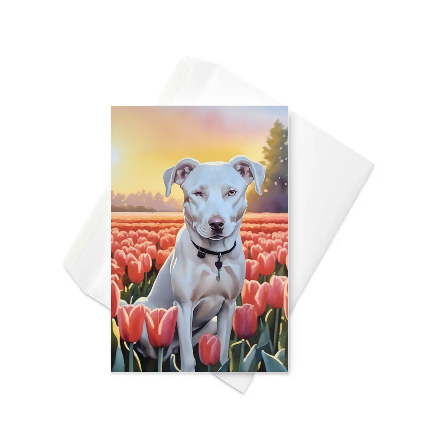 PugMug Custom Penny Greeting Card