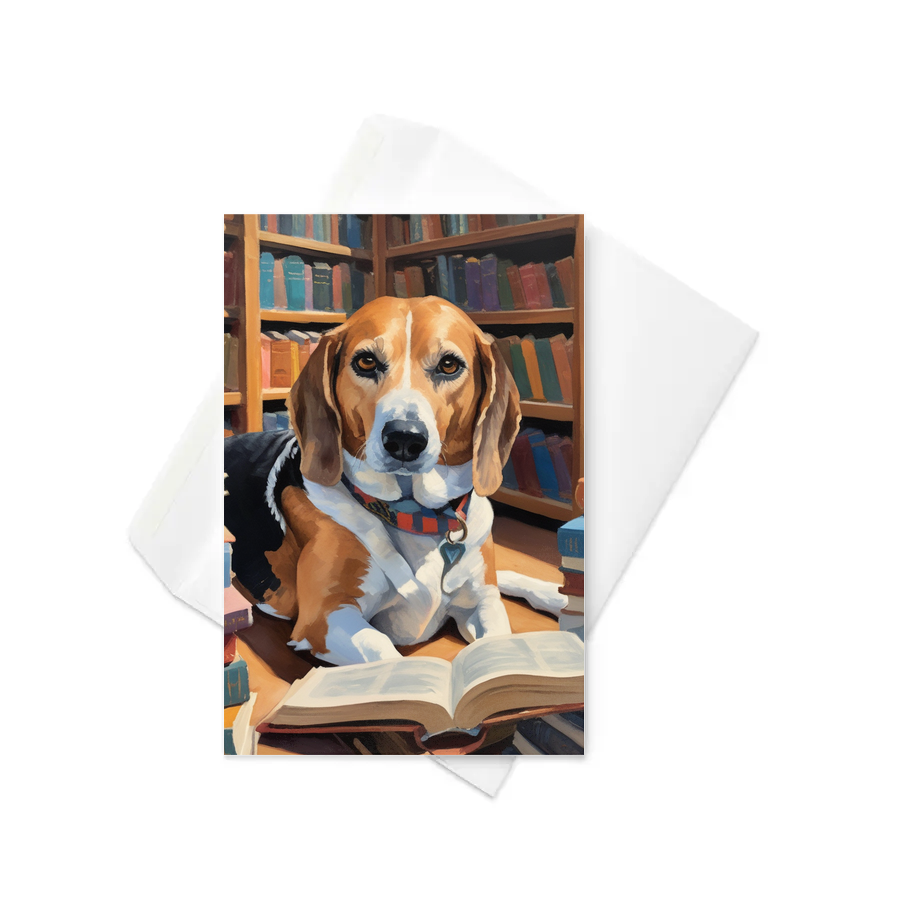 PugMug Custom Munchkin Greeting Card