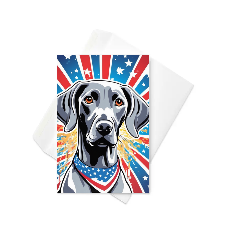 PugMug Custom Pet Greeting Card