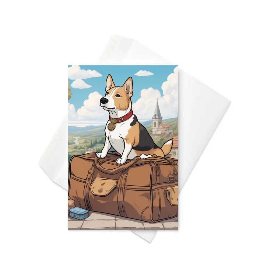 PugMug Custom Munchkin Greeting Card