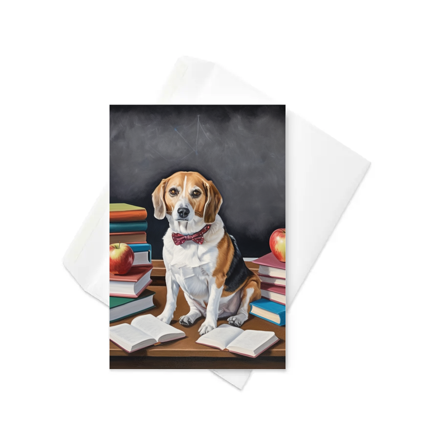 PugMug Custom Munchkin Greeting Card