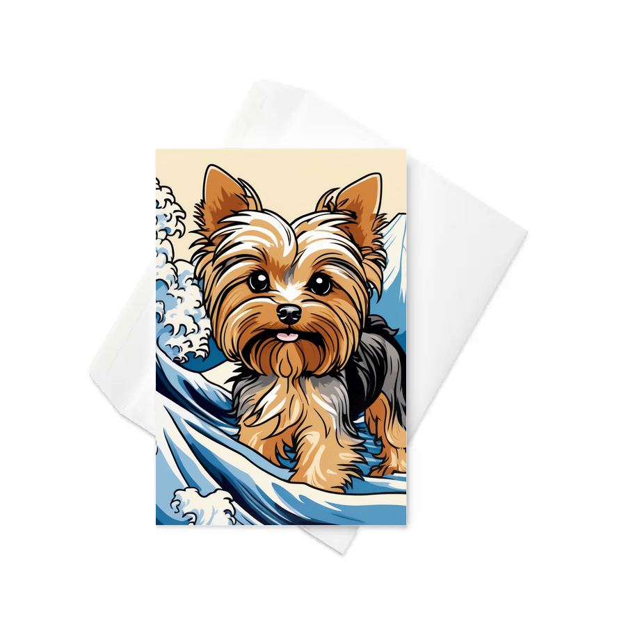 PugMug Custom Pet Greeting Card