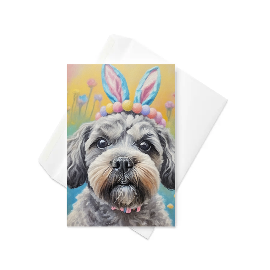 PugMug Custom Lily Greeting Card