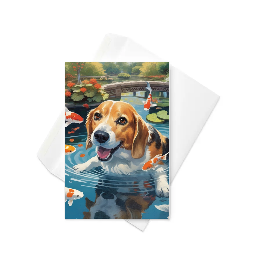 PugMug Custom Munchkin Greeting Card