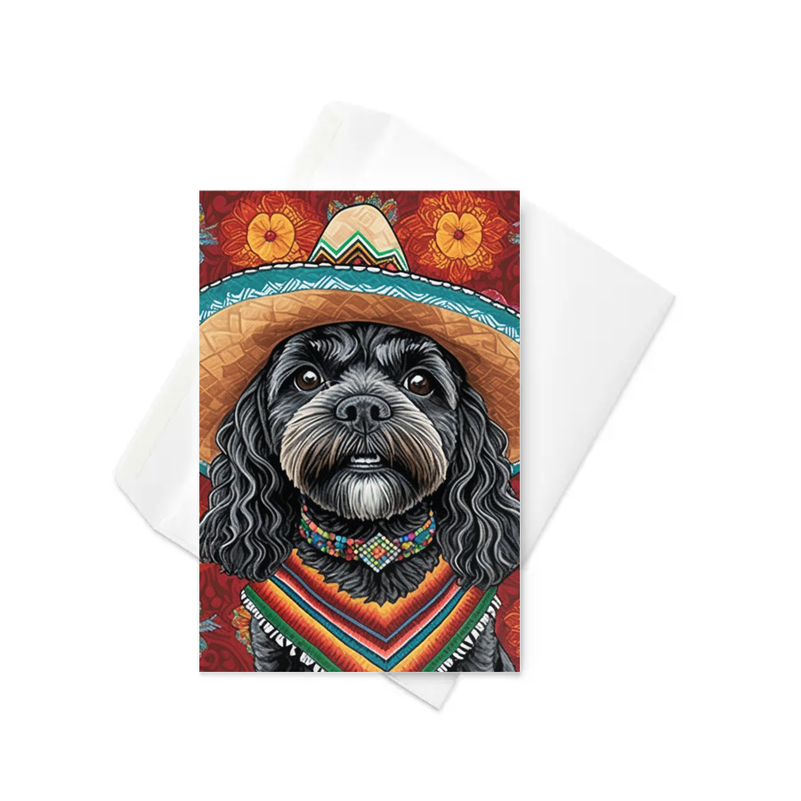 PugMug Custom Lily Greeting Card